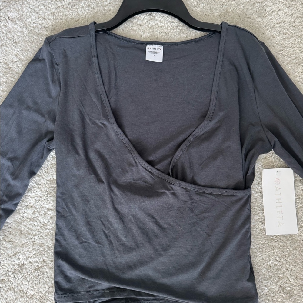 Athleta Fast Track Rib Reversible Top - Picture 8 of 15